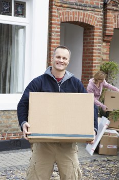 Professional removals and storage services in Leamouth with moving boxes and secure transport