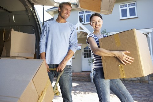 Organized household storage space in Leamouth for long-term use